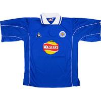 2000-01 Leicester Home Shirt L