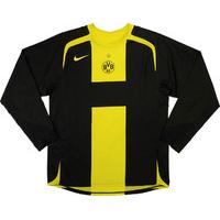 2005-06 Dortmund Player Issue Away Shirt L