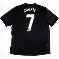 2009-10 Manchester United Away Shirt Owen #7 L