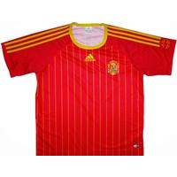 2006-08 Spain Home Replica Tee (Excellent) XL