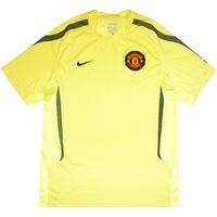 2010 11 manchester united nike training shirt m