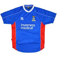 2003 04 inverness caledonian thistle home shirt l