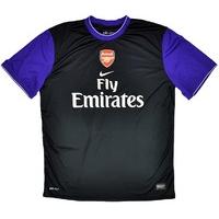 2012 13 arsenal nike player issue training shirt xl