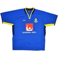 2004-05 Sweden Player Issue Training Shirt L