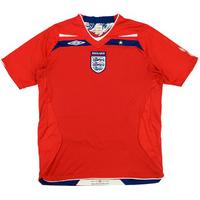 2008-10 England Away Shirt (Good) XXL