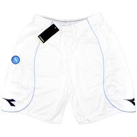 2008 09 napoli home shorts bnib xl