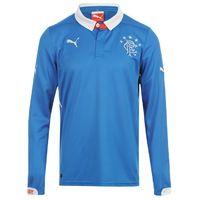 2014-2015 Rangers Puma Home Long Sleeve Shirt (Kids)