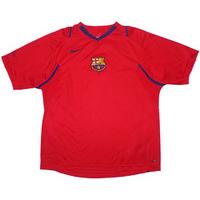 2006 07 barcelona nike training shirt xl