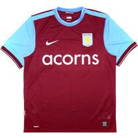 2009 10 aston villa home shirt xl