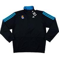 2014-15 Real Sociedad Adidas Anthem Jacket *BNIB*