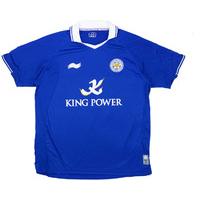 2011 12 leicester home shirt excellent l