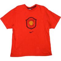 2007-08 Manchester United Nike T-Shirt (Excellent) L