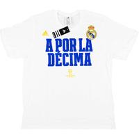 2013 14 real madrid adidas a por la dcima tee bnib