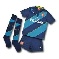 2014 2015 arsenal third cup little boys mini kit