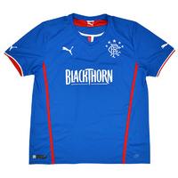 2013-14 Rangers Home Shirt (Excellent) XL