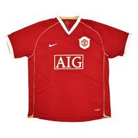2006-07 Manchester United Home Shirt (Very Good) XL