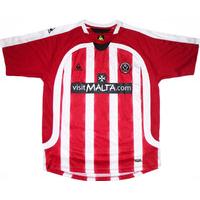2008-09 Sheffield United Home Shirt (Excellent) XXL.Boys