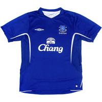 2005-06 Everton Home Shirt (Very Good) M