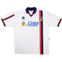 2001 02 genoa away shirt fair xxl