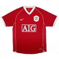 2006 07 manchester united home shirt excellent 3xl