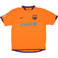 2006-08 Barcelona Away Shirt (Good) L