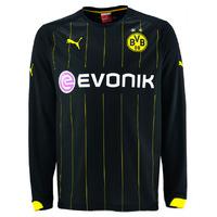 2014-2015 Borussia Dortmund Away Long Sleeve Shirt (Kids)