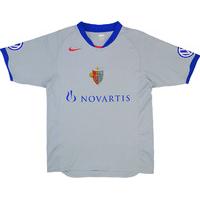 2007 09 fc basel player issue away shirt good m