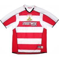 2005-06 Doncaster Rovers Home Shirt (Excellent) S
