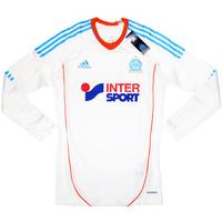 2012 13 olympique marseille ls techfit player issue home shirt bnib