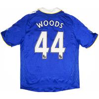 2008-09 Chelsea Match Issue Home Shirt Woods #44