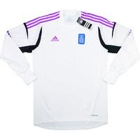 2012-13 Greece Player Issue White GK Shirt *w/Tags* L