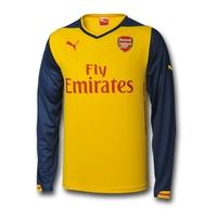 2014 2015 arsenal puma away long sleeve shirt