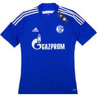 2014 16 schalke adizero player issue home shirt bnib