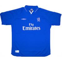 2001 03 chelsea home shirt very good m