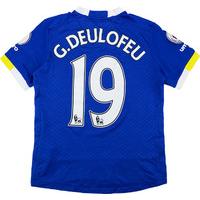 2016-17 Everton Home Shirt G.Deulofeu #19 (Good) M.Boys