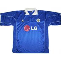 2001-02 Leicester Home Shirt (Very Good) 3XL