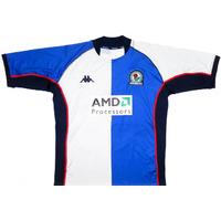 2002-03 Blackburn Home Shirt (Very Good) XL