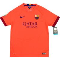 2014-15 Barcelona Away Shirt *BNIB* BOYS