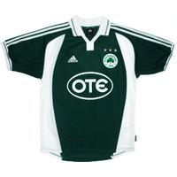 2002 03 panathinaikos home shirt very good s