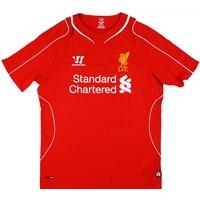 2014-15 Liverpool Home Shirt (Excellent) M