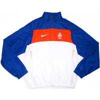 2010 11 holland nike woven warm up jacket very good s