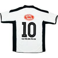 2003 Santos Home Shirt #10 (Diego) (Excellent) L