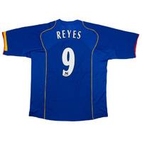 2004 06 arsenal away shirt reyes 9 excellent xl