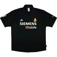 2002 03 real madrid centenary away shirt good xl