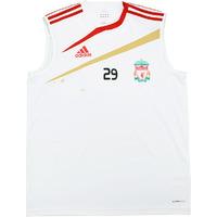 2009-10 Liverpool Player Issue Training Vest #29 (Németh) (Very Good) L