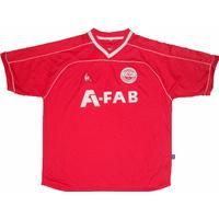 2002 04 aberdeen home shirt excellent l