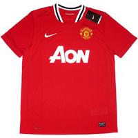 2011 12 manchester united home shirt wtags m