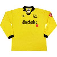 2000-01 BSC Young Boys Match Issue Home L/S Shirt #26