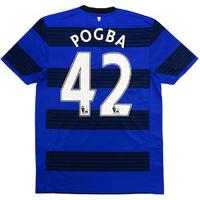 2011-12 Manchester United Away Shirt Pogba #42 (Excellent) S