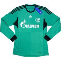 2013-15 Schalke Player Issue Formotion Third L/S Shirt *w/Tags*